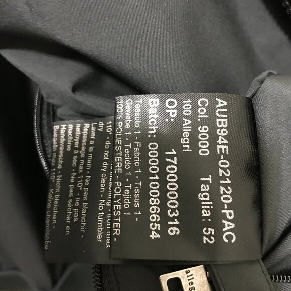 Allegri Milano luxury lightweight bombers, windbreak jacket 52/42US, L NWT$1095 - Picture 9 of 13